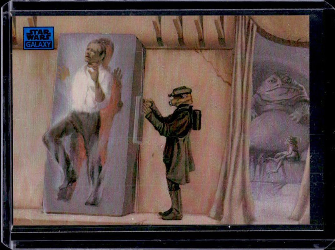 2024 Topps Chrome Star Wars Galaxy #22 Blue Refractor /150