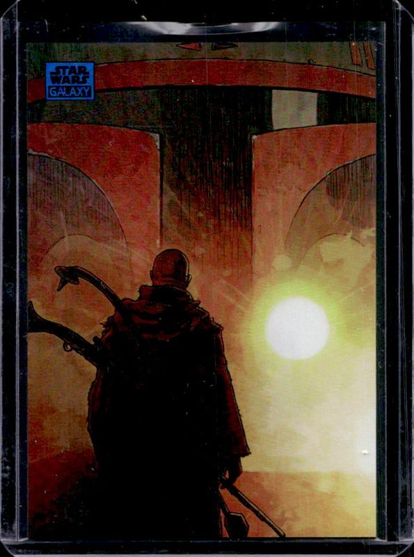 2024 Topps Chrome Star Wars Galaxy #36 Blue Refractor /150