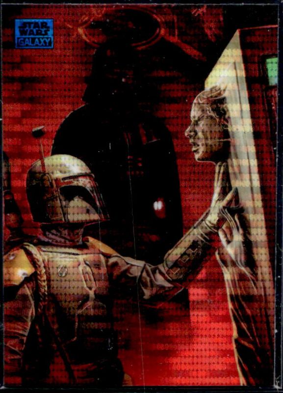 2024 Topps Chrome Star Wars Galaxy #65 Aqua Sonar Refractor /199