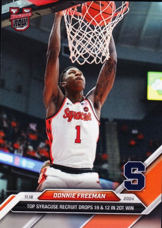 2024 Bowman U Now #13 Base (Print Run: 227)