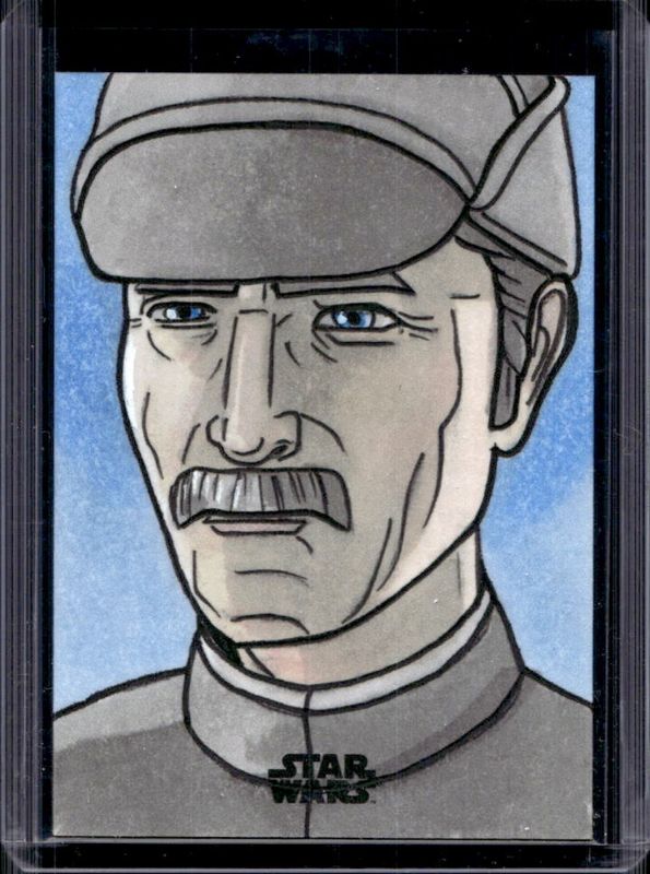 2024 Topps Chrome Star Wars Galaxy Sketch - Black Foil