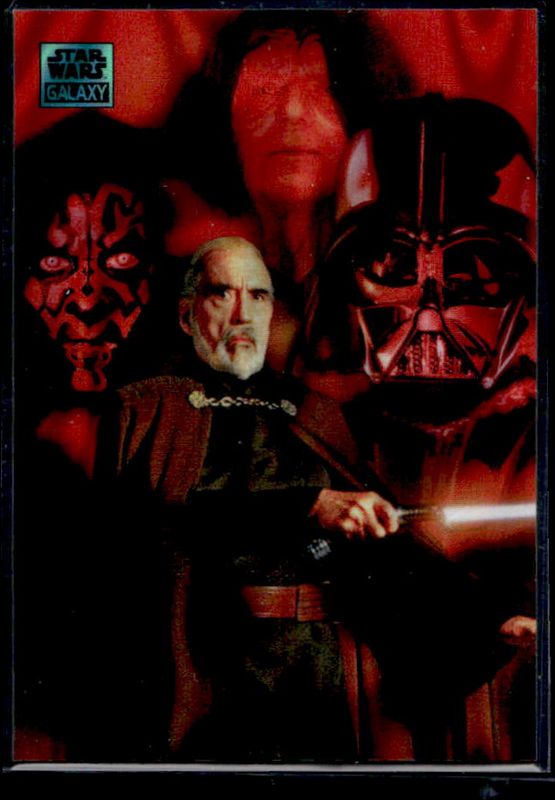 2024 Topps Chrome Star Wars Galaxy #25 Aqua Lava Refractor /175
