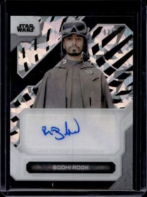 2024 Topps Star Wars Hyperspace #A-RA Autographs - Gold Galactic Dust Refractor /50