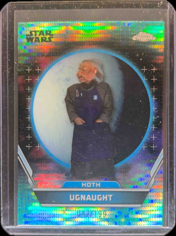2024 Topps Star Wars Hyperspace #56 Aqua Sonar Refractor /199
