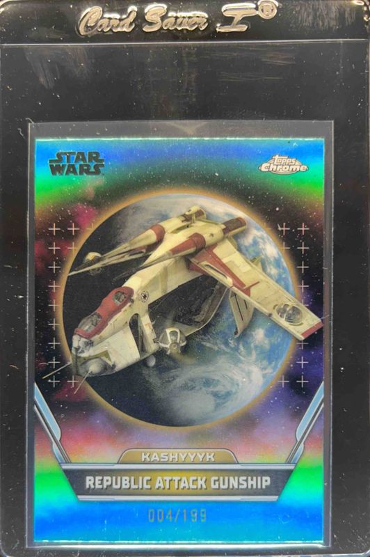 2024 Topps Star Wars Hyperspace #5 Aqua Refractor /199
