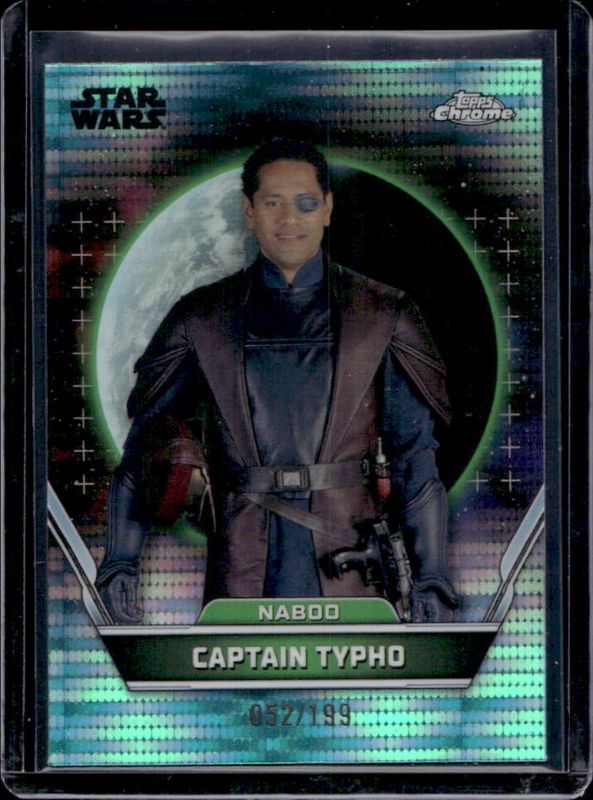 2024 Topps Star Wars Hyperspace #24 Aqua Sonar Refractor /199