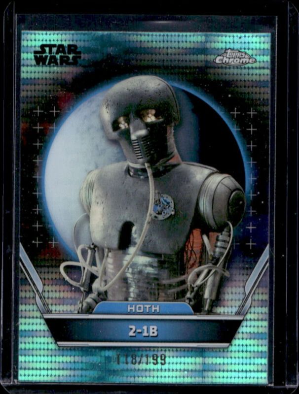 2024 Topps Star Wars Hyperspace #64 Aqua Sonar Refractor /199