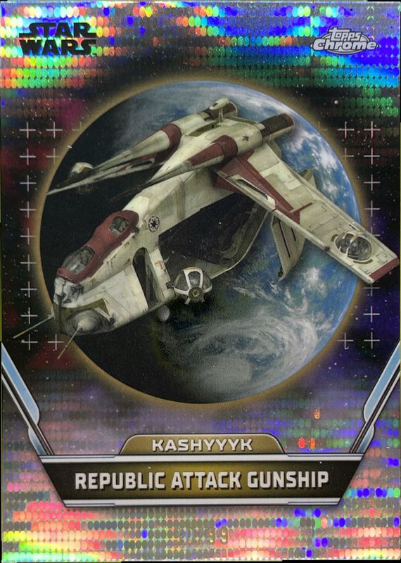 2024 Topps Star Wars Hyperspace #5 Nebulae Refractor