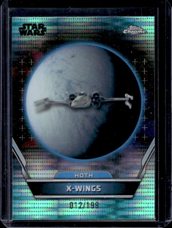 2024 Topps Star Wars Hyperspace #26 Aqua Sonar Refractor /199