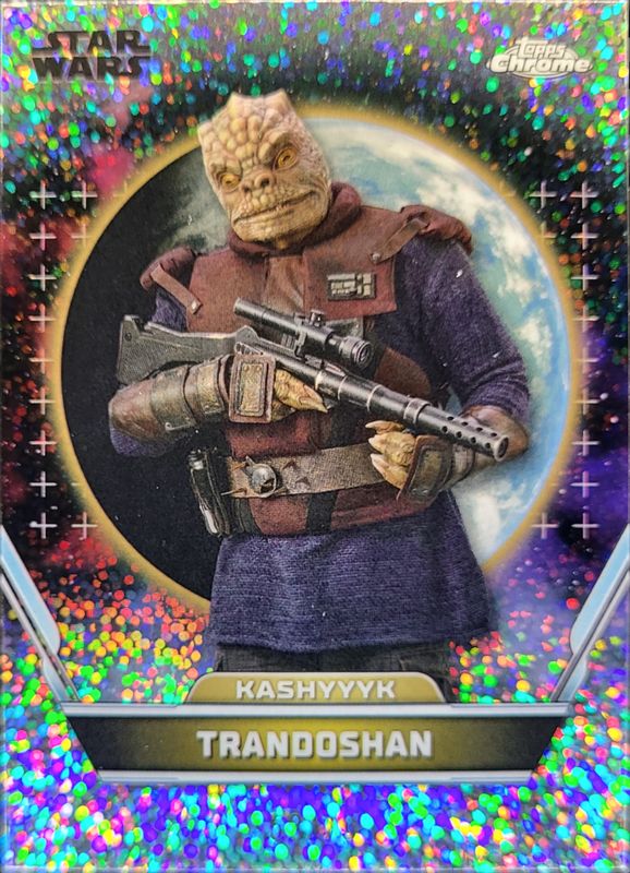 2024 Topps Star Wars Hyperspace #65 Galactic Dust Refractor /75