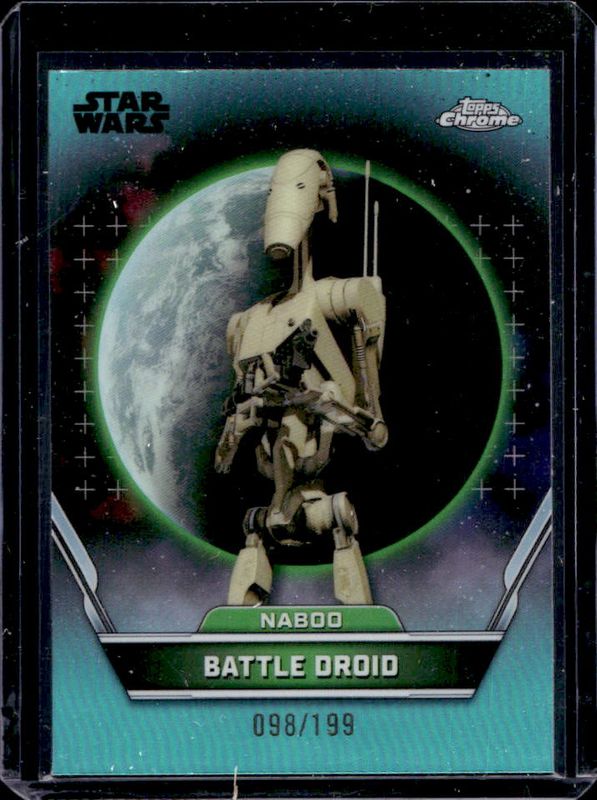 2024 Topps Star Wars Hyperspace #55 Aqua Refractor /199