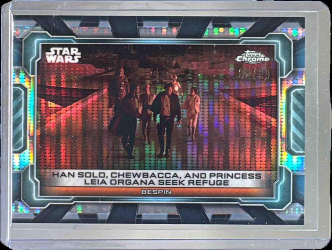 2024 Topps Star Wars Hyperspace #GE-10 Galactic Eras - Pulsar Refractor /99