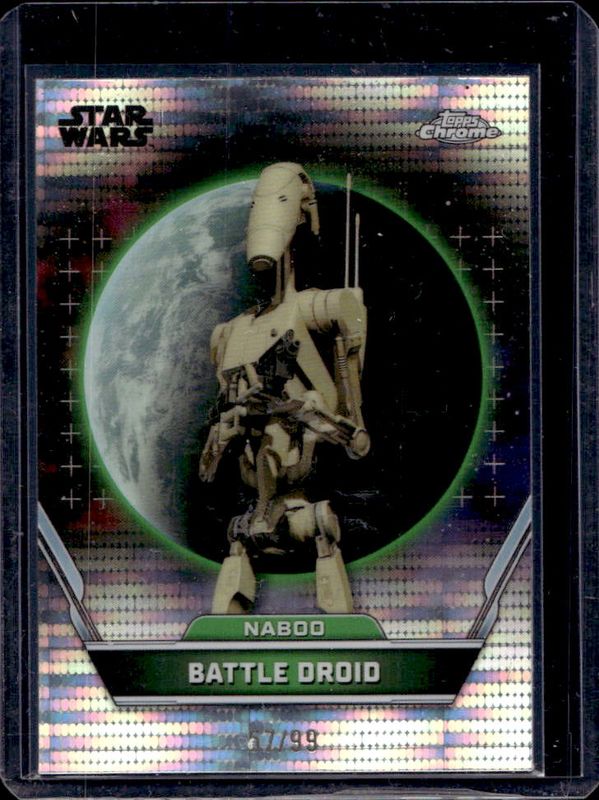2024 Topps Star Wars Hyperspace #55 Pulsar Refractor /99