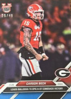 2024 Bowman U Now #49 Blue /49