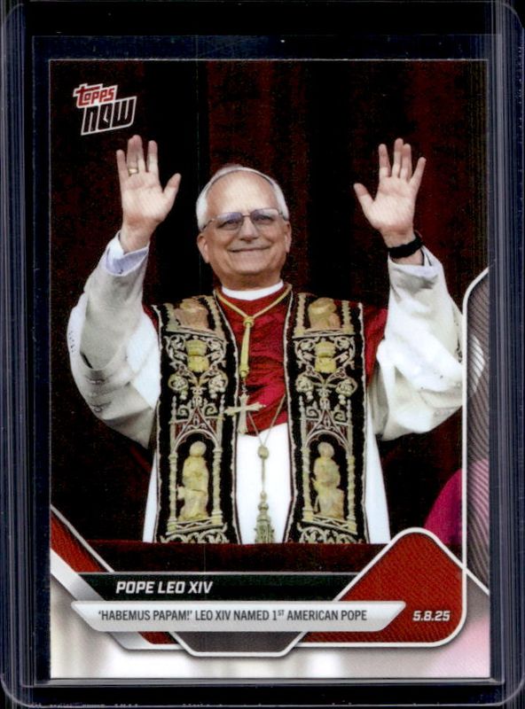 2025 Topps NOW Pope #POPE-1 Base