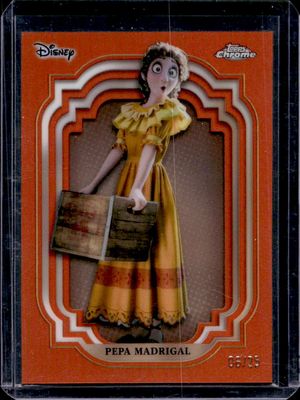 2024 Topps Chrome Disney Sapphire Edition #190 Orange Refractor /25