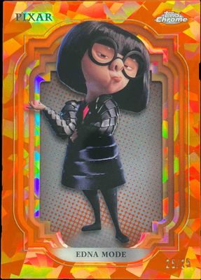 2024 Topps Chrome Disney Sapphire Edition #101 Orange Refractor /25