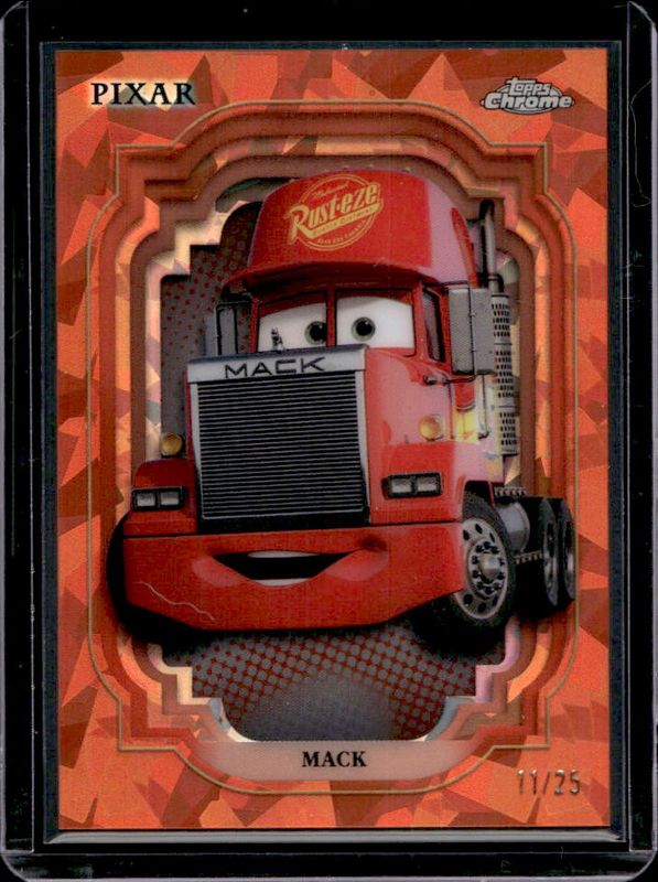 2024 Topps Chrome Disney Sapphire Edition #121 Orange Refractor /25