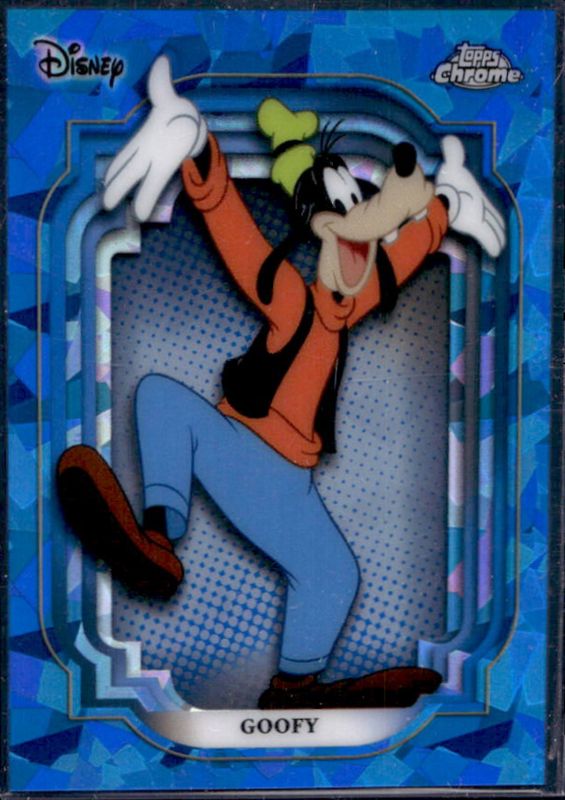 Goofy 2024 Topps Chrome Disney Sapphire Edition #4 Base Price