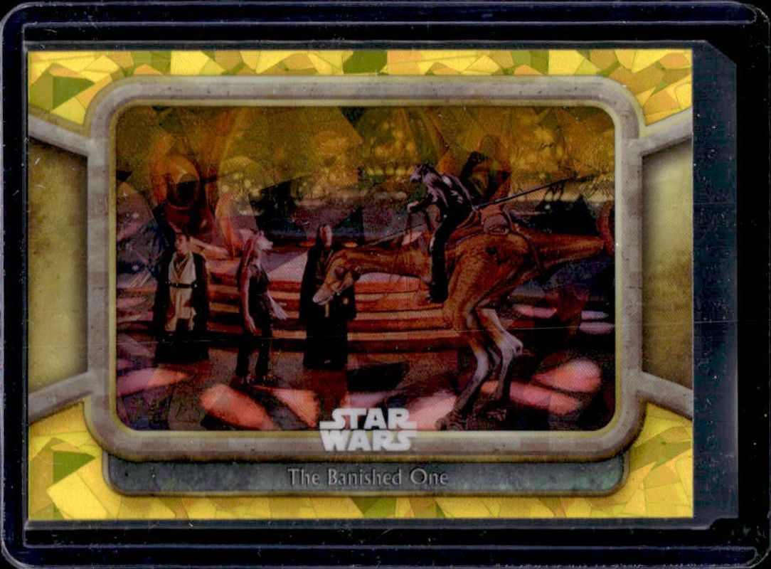 2024 Topps Chrome Sapphire Edition Star Wars: The Phantom Menace #16 Yellow /75