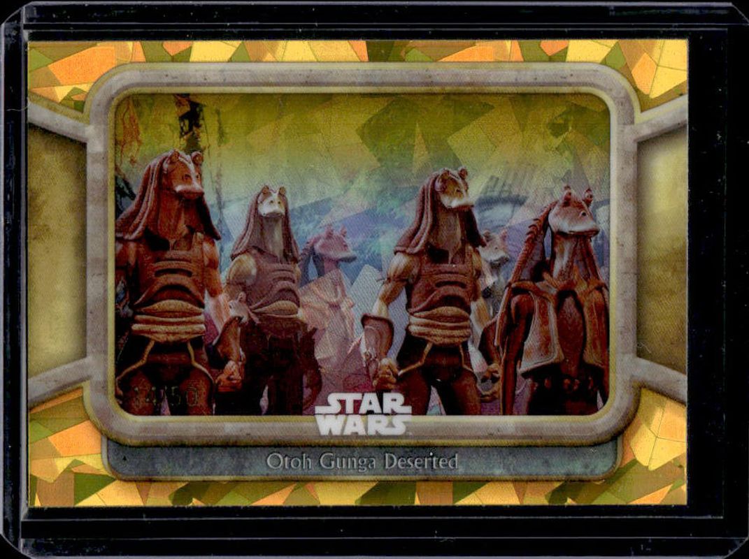 2024 Topps Chrome Sapphire Edition Star Wars: The Phantom Menace #68 Gold /50