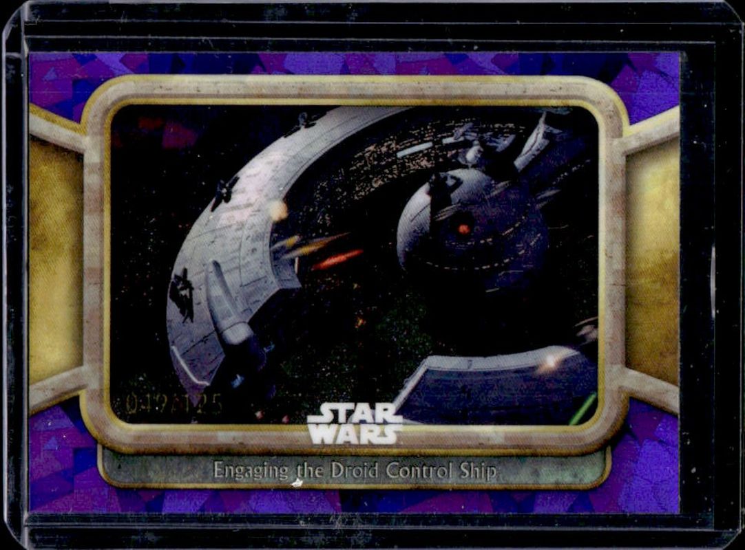 2024 Topps Chrome Sapphire Edition Star Wars: The Phantom Menace #78 Purple /125