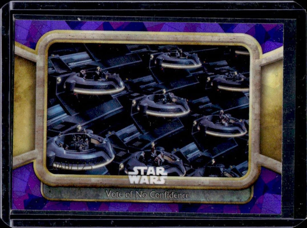 2024 Topps Chrome Sapphire Edition Star Wars: The Phantom Menace #62 Purple /125