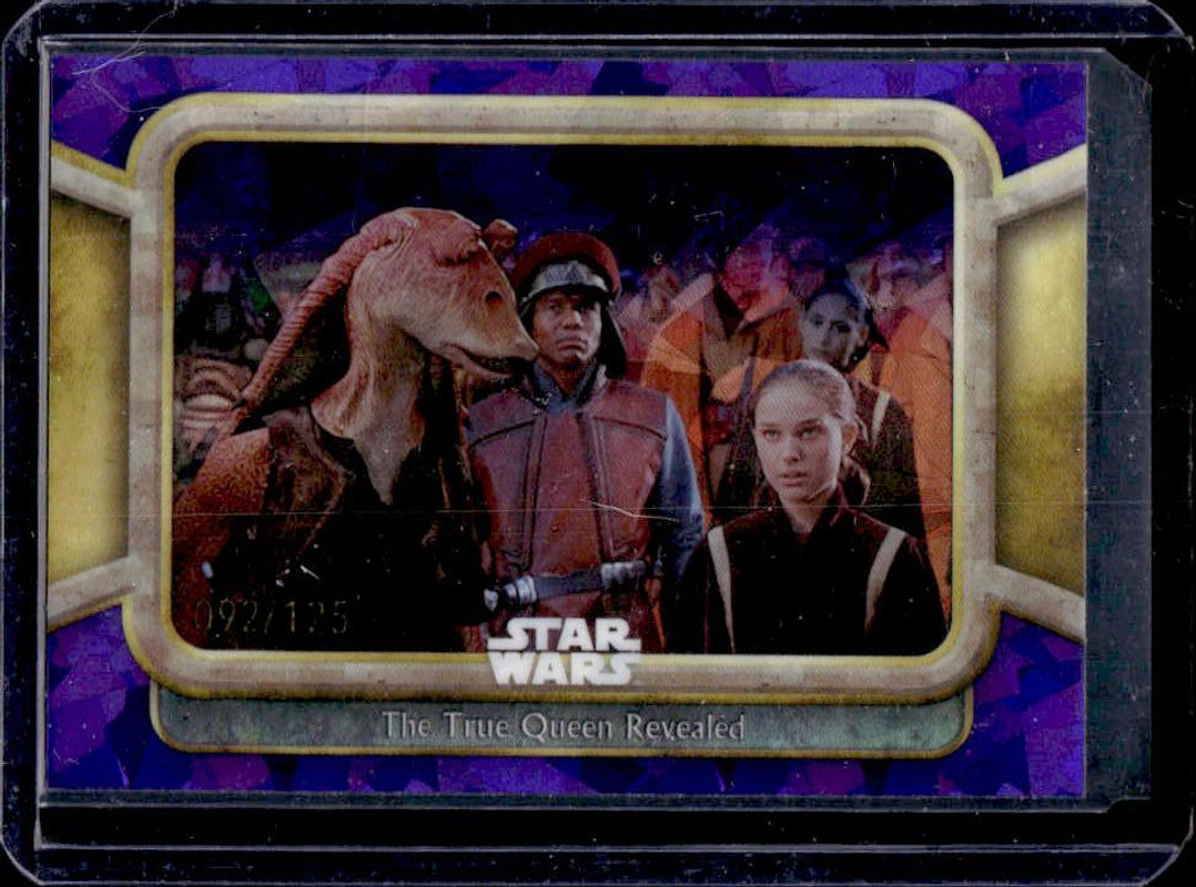 2024 Topps Chrome Sapphire Edition Star Wars: The Phantom Menace #70 Purple /125