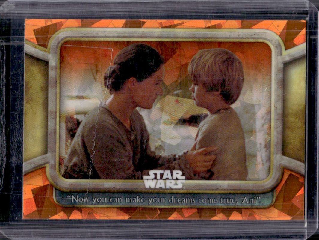2024 Topps Chrome Sapphire Edition Star Wars: The Phantom Menace #53 Orange /25
