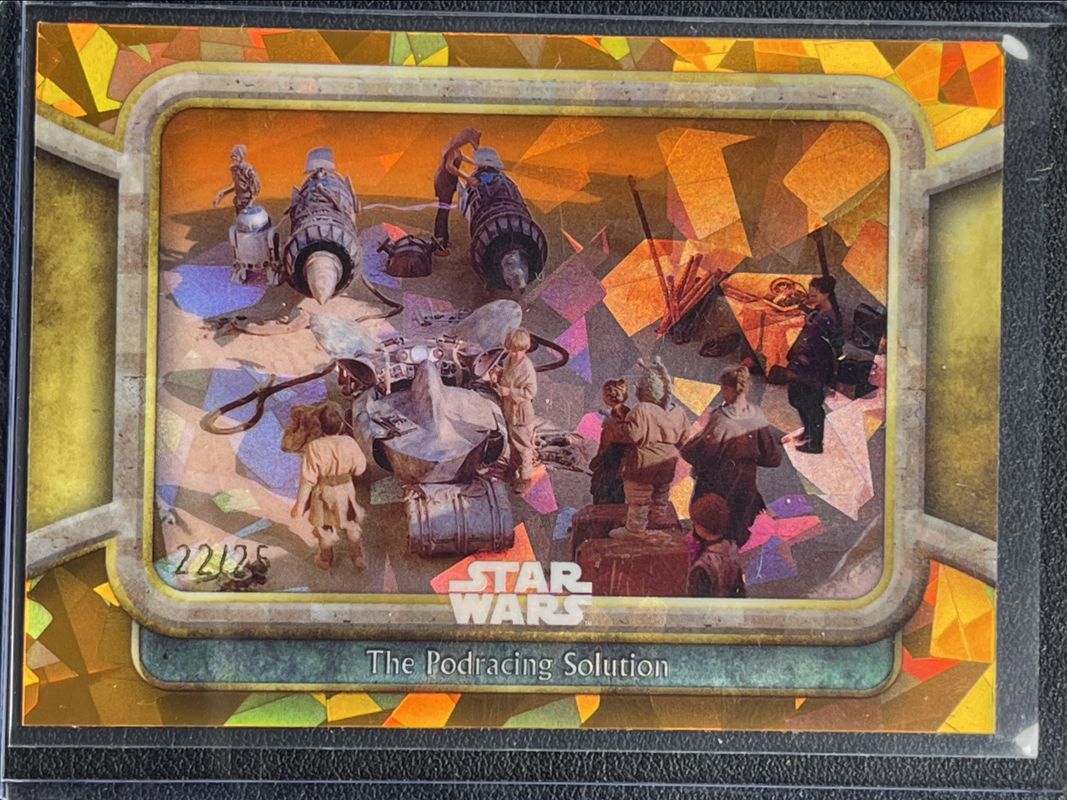 2024 Topps Chrome Sapphire Edition Star Wars: The Phantom Menace #39 Orange /25