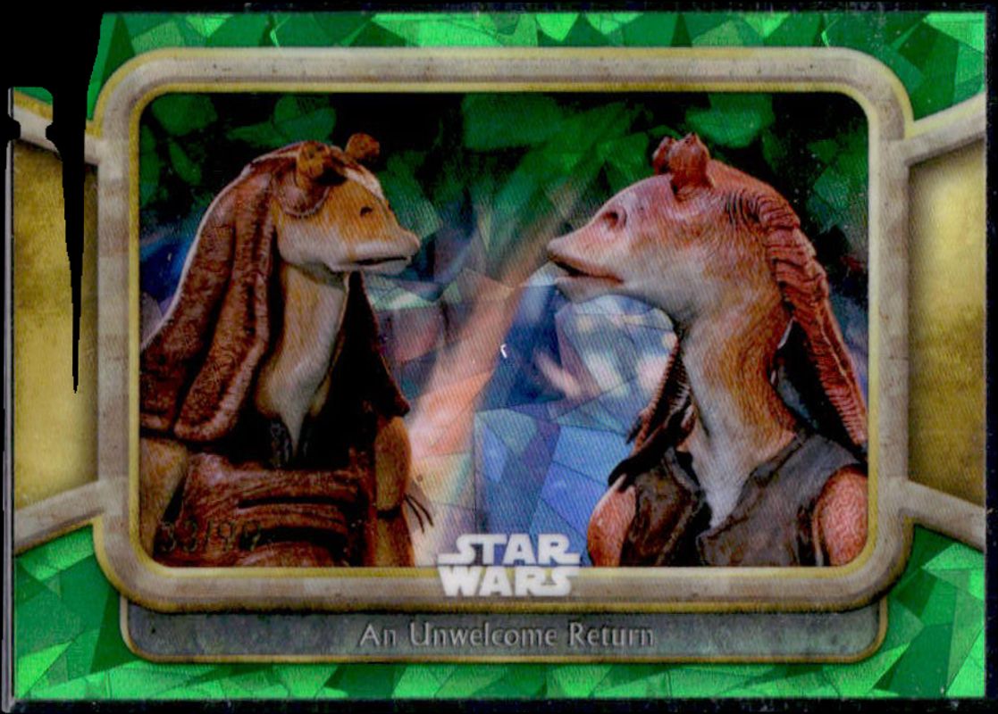 2024 Topps Chrome Sapphire Edition Star Wars: The Phantom Menace #18 Green /99