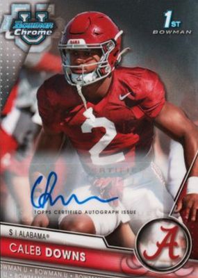 2023 Bowman Chrome University #49 Prospect Auto (1st)