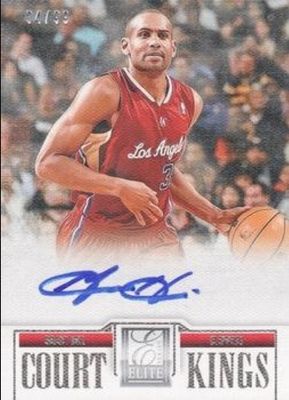 2012 Elite Series #44 Court Kings Autographs /25