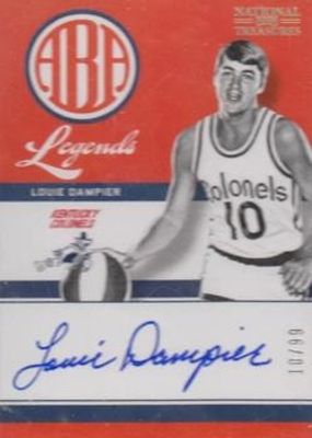 2012 National Treasures #2 ABA Legends Signatures /25