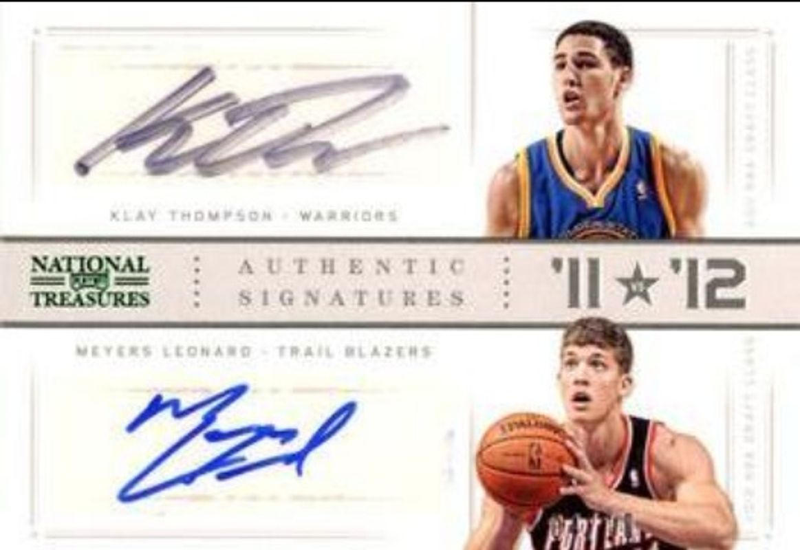 2012 National Treasures #11 11 vs. 12 Signatures - Emerald /10