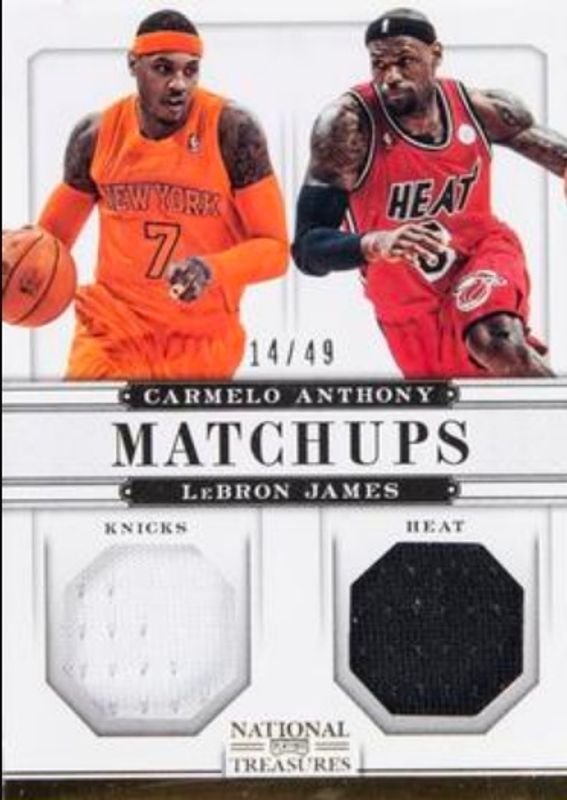 2012 National Treasures #87 Matchups - Materials /49