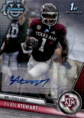 2023 Bowman Chrome University #144 Prospect Auto (1st)