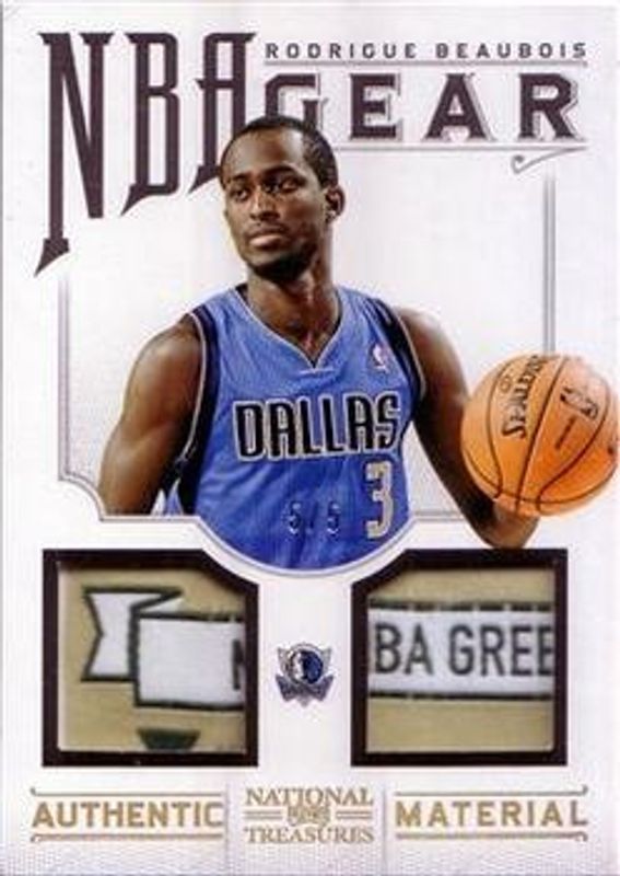 2012 National Treasures #27 NBA Gear Laundry Tag Combos /4
