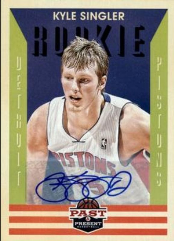 2012 Past & Present #163 Signatures