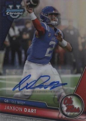 2023 Bowman Chrome University #191 Prospect Auto - Refractor /499