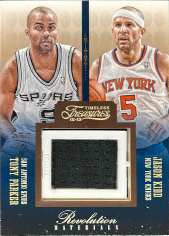 2012 Timeless Treasures #9 Revolution Memorabilia /75