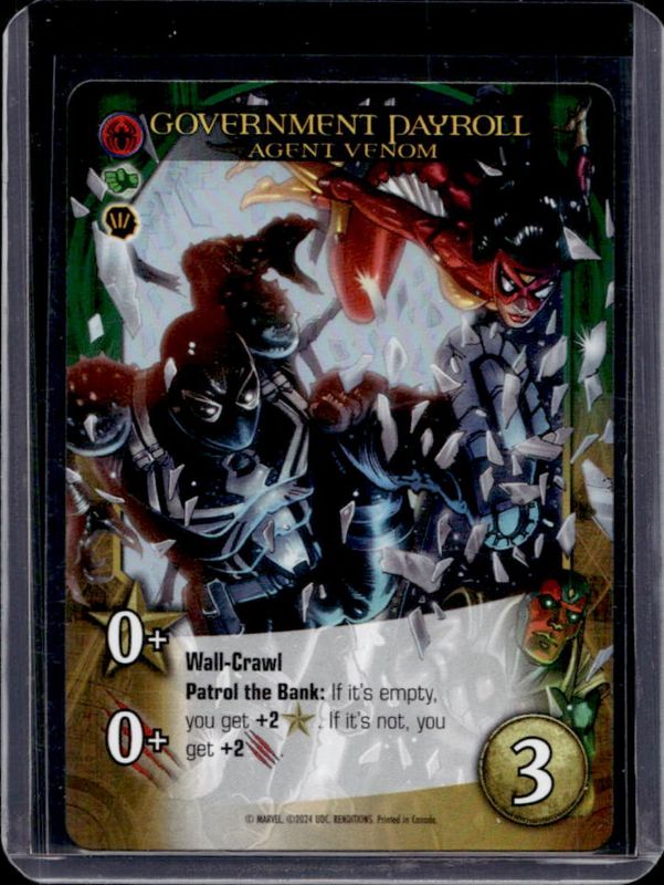 2024 Upper Deck Marvel Spider-Man Renditions #86 Legendary Responsibility Gaming Variant