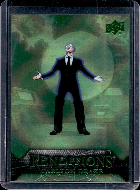2024 Upper Deck Marvel Spider-Man Renditions #28 Goblin Green /399
