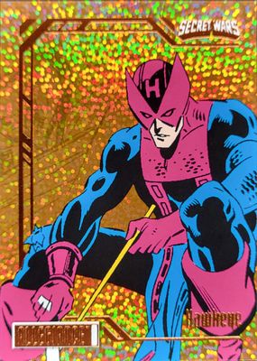 2024 Upper Deck Marvel Allegiance Secret Wars #59 Orange Glitter /199