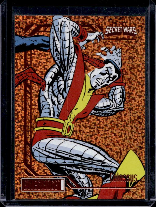 2024 Upper Deck Marvel Allegiance Secret Wars #16 Orange Glitter /199