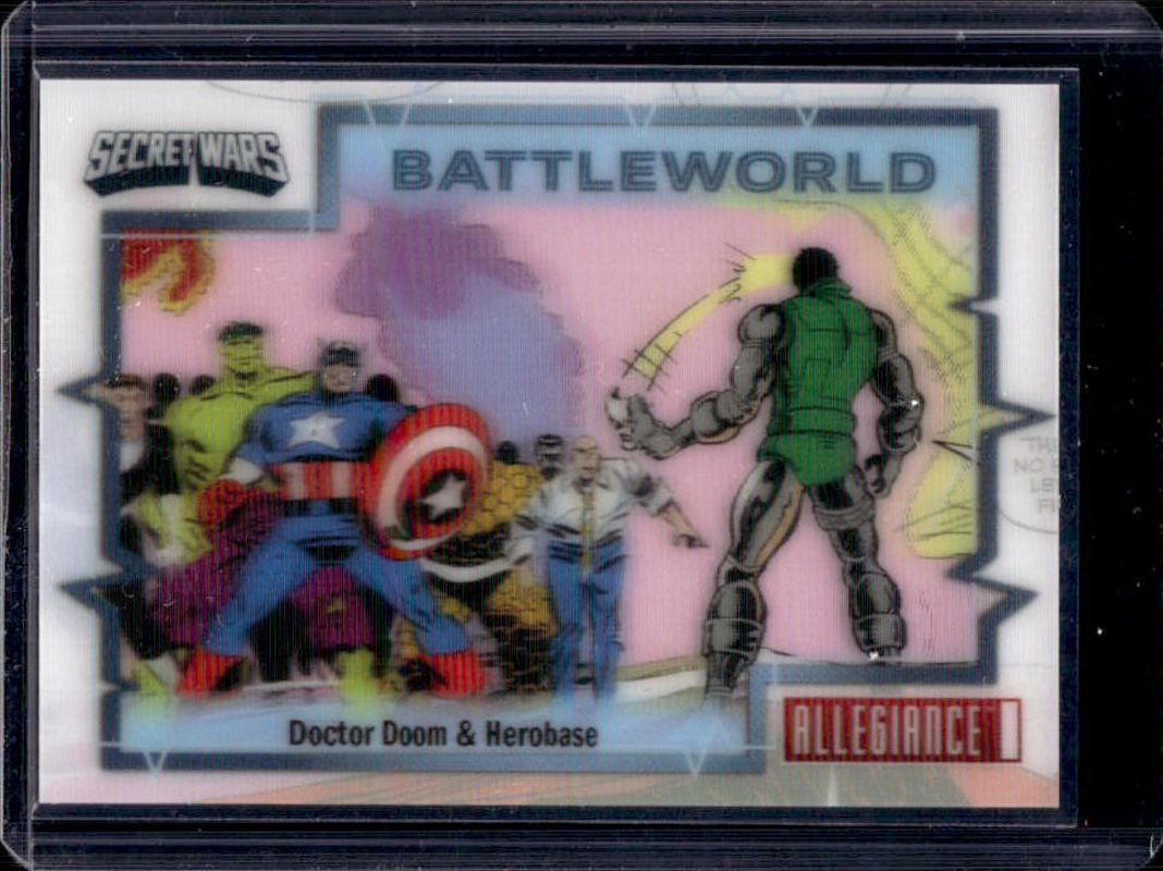 2024 Upper Deck Marvel Allegiance Secret Wars #B-12 Battleworld