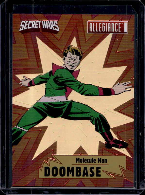 2024 Upper Deck Marvel Allegiance Secret Wars #DB-9 Doombase