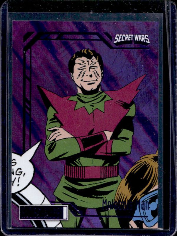2024 Upper Deck Marvel Allegiance Secret Wars #63 Purple Boxes /99