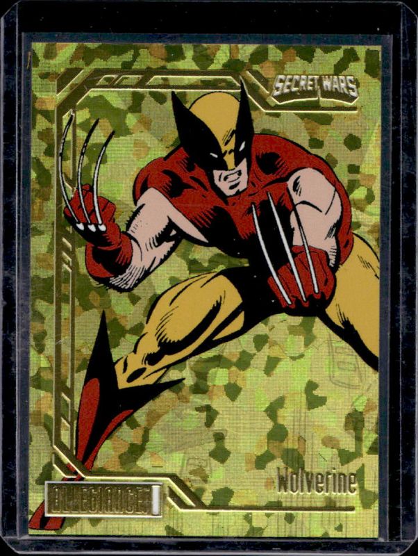 2024 Upper Deck Marvel Allegiance Secret Wars #49 Yellow Crackle /149