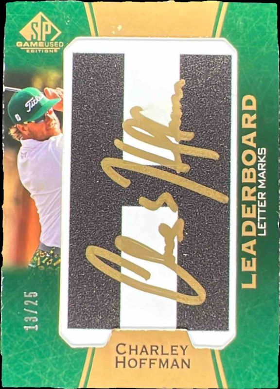 2024 SP Game Used #LM-CH Leaderboard Letter Marks /10